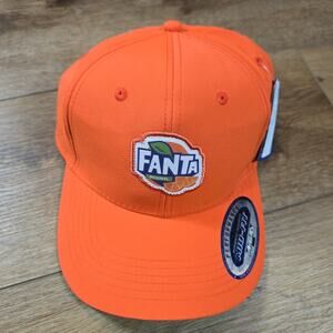 Fanta Orange Soda Baseball Cap Adjustable Logo Hat UPF 50 Casual Streetwear
